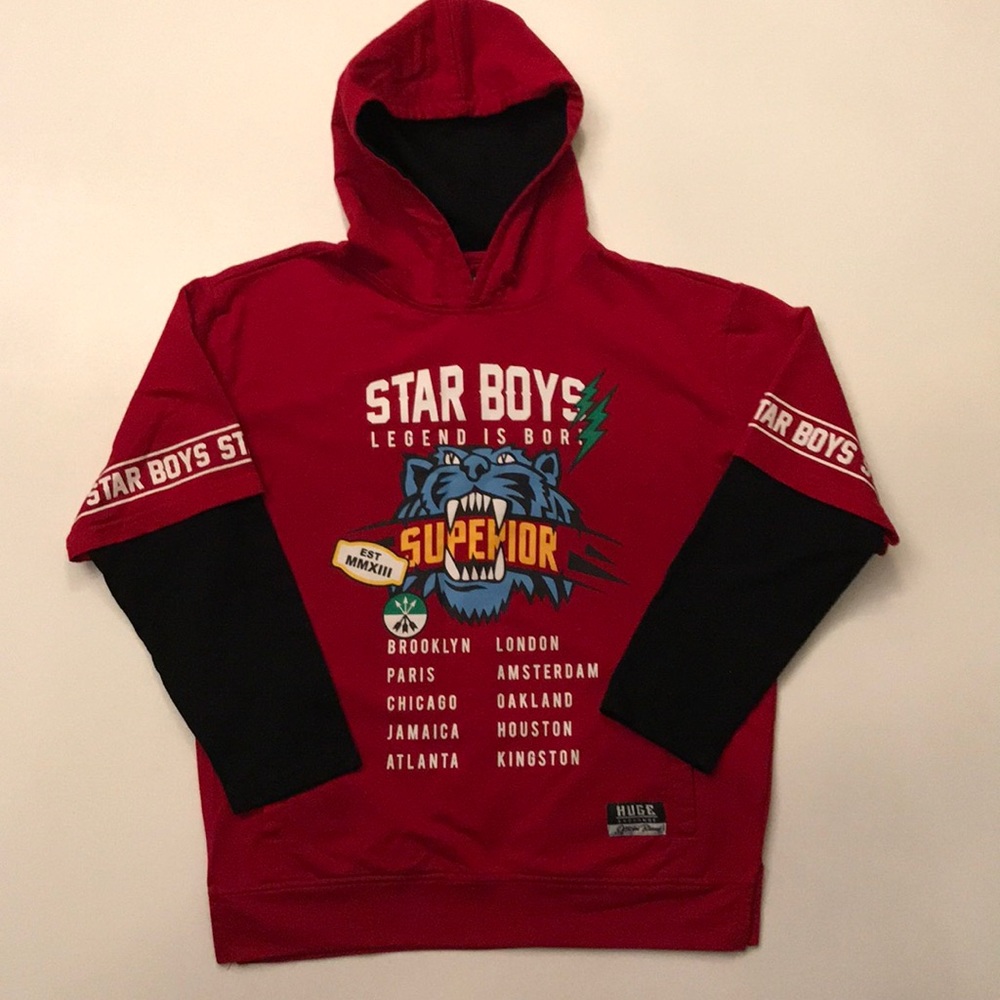 Huge Exchange boy's size 14/16 pullover hoodie